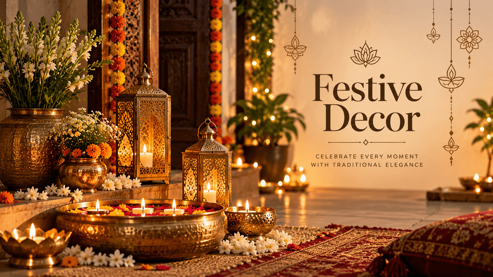 Festive Menu Names Festive Decor · Divyora